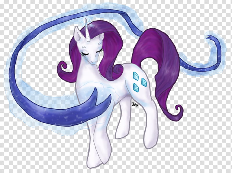 MLP, Rarity&#;s Magic, blue, white, and purple unicorn illustration transparent background PNG clipart