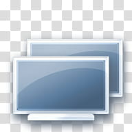 WMP  Resources, two white monitors art transparent background PNG clipart