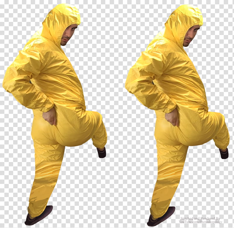 Ethan Hazmat Suit Sexy Pose Render transparent background PNG clipart