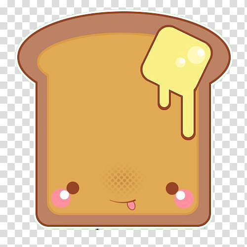 bread and butter illustration transparent background PNG clipart