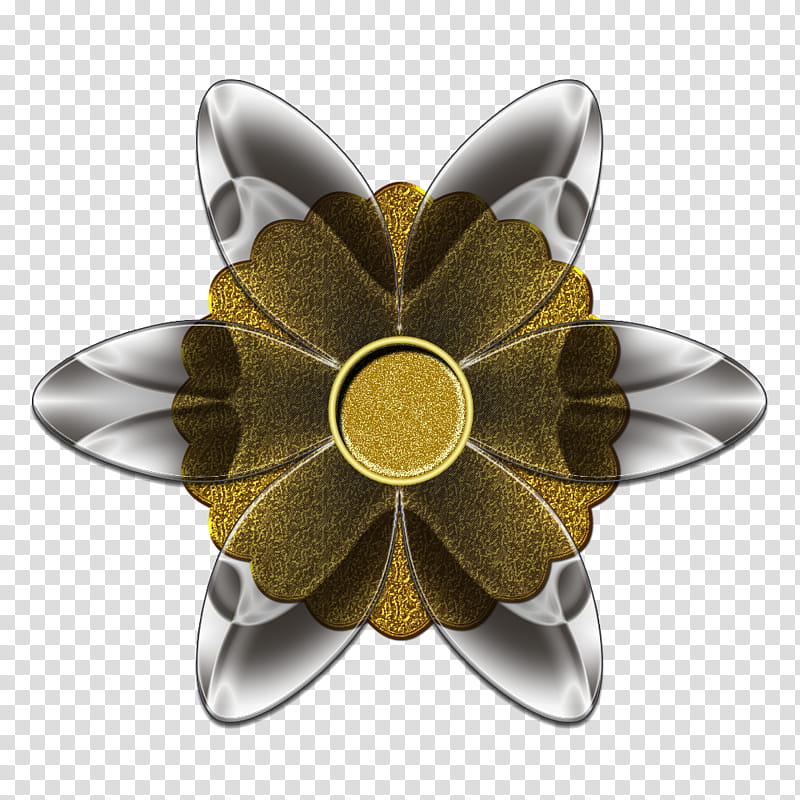 Decorative flowerses in, gray and yellow flower art transparent background PNG clipart