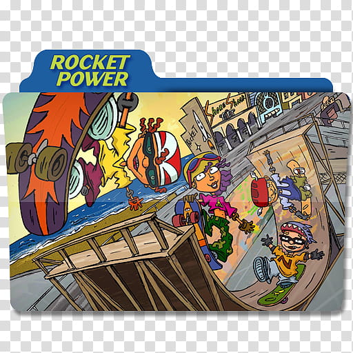 TV Show Icons, RocketPower-JJ, Rocket Power illustration transparent background PNG clipart