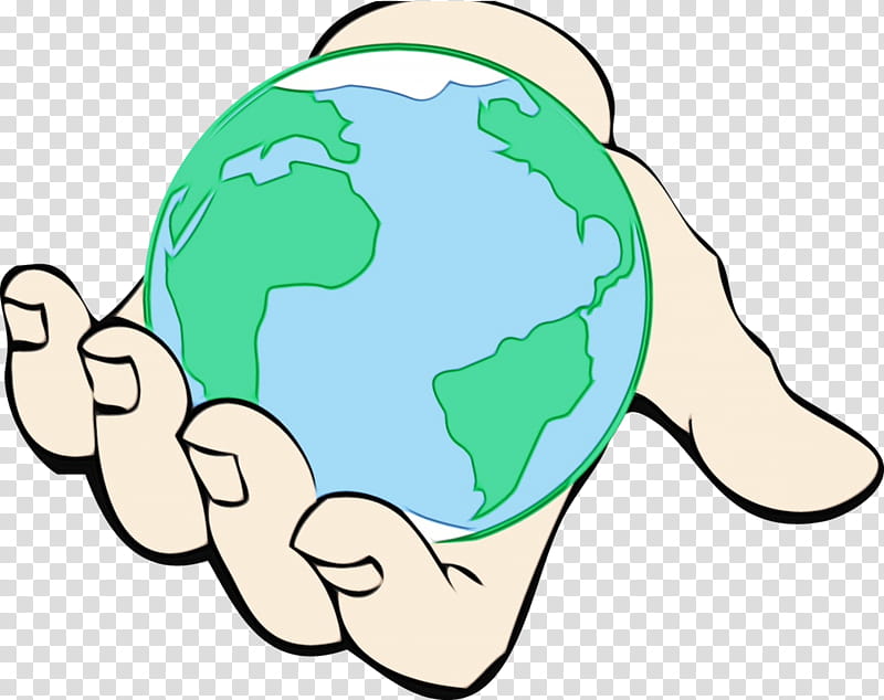 finger thumb world hand globe, Watercolor, Paint, Wet Ink, Gesture, Earth, Logo transparent background PNG clipart