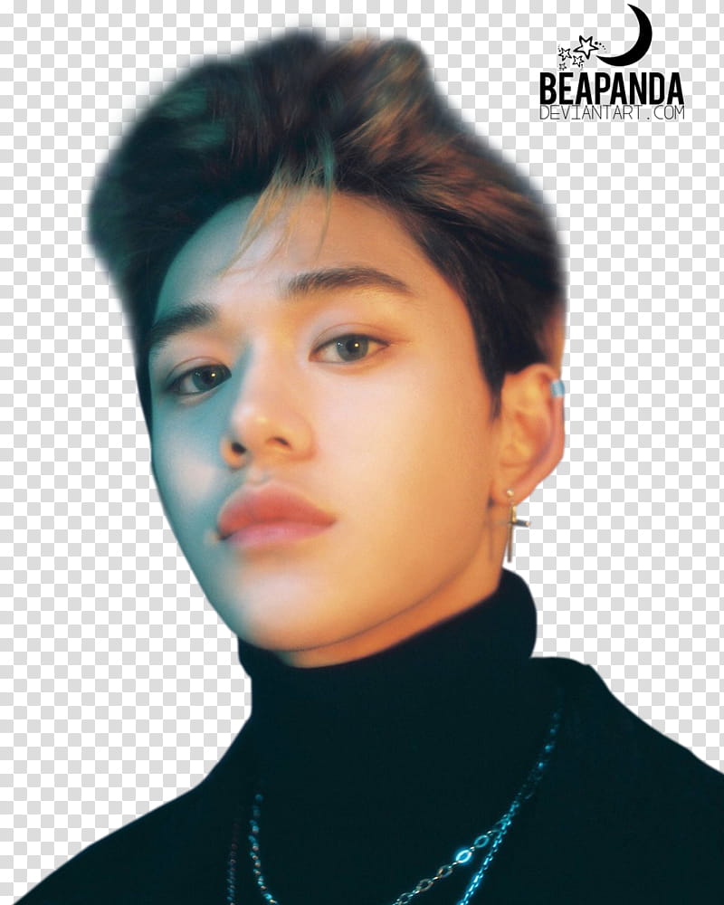 NCT U BOSS, man in black turtleneck shirt transparent background PNG clipart