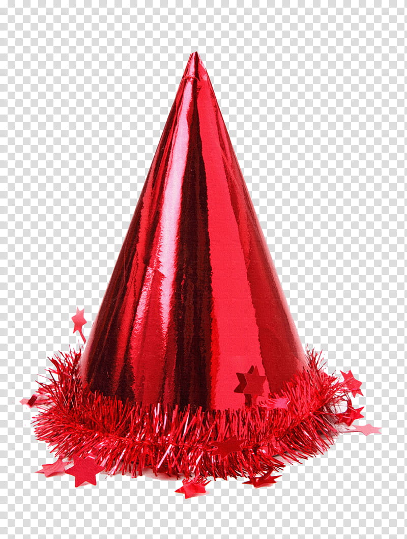 Christmas Compilation, red party hat transparent background PNG clipart