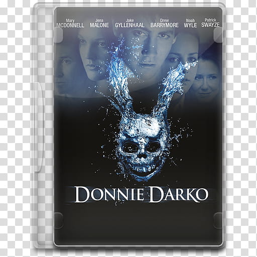 Movie Icon , Donnie Darko, Donnie Darko disc case transparent background PNG clipart