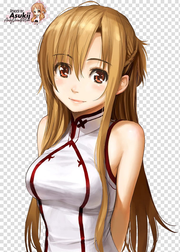 SAO, Asuna transparent background PNG clipart