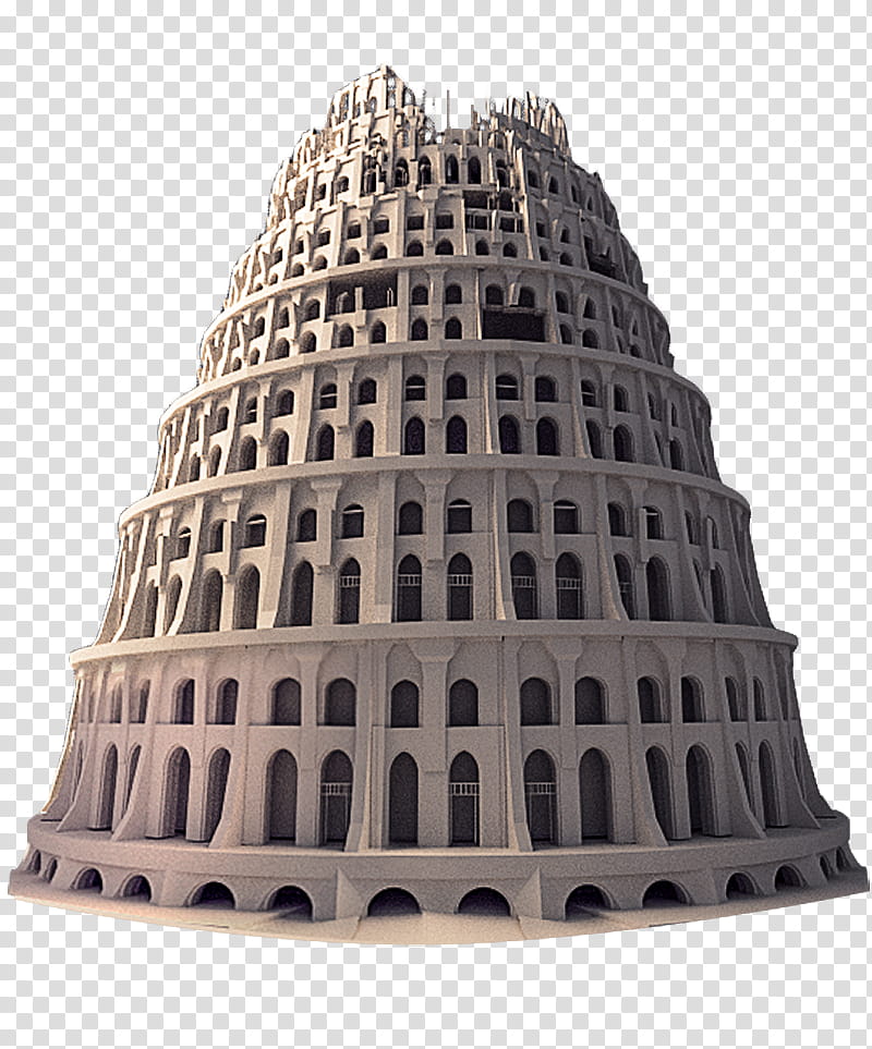 Babel Tower , high rise building transparent background PNG clipart
