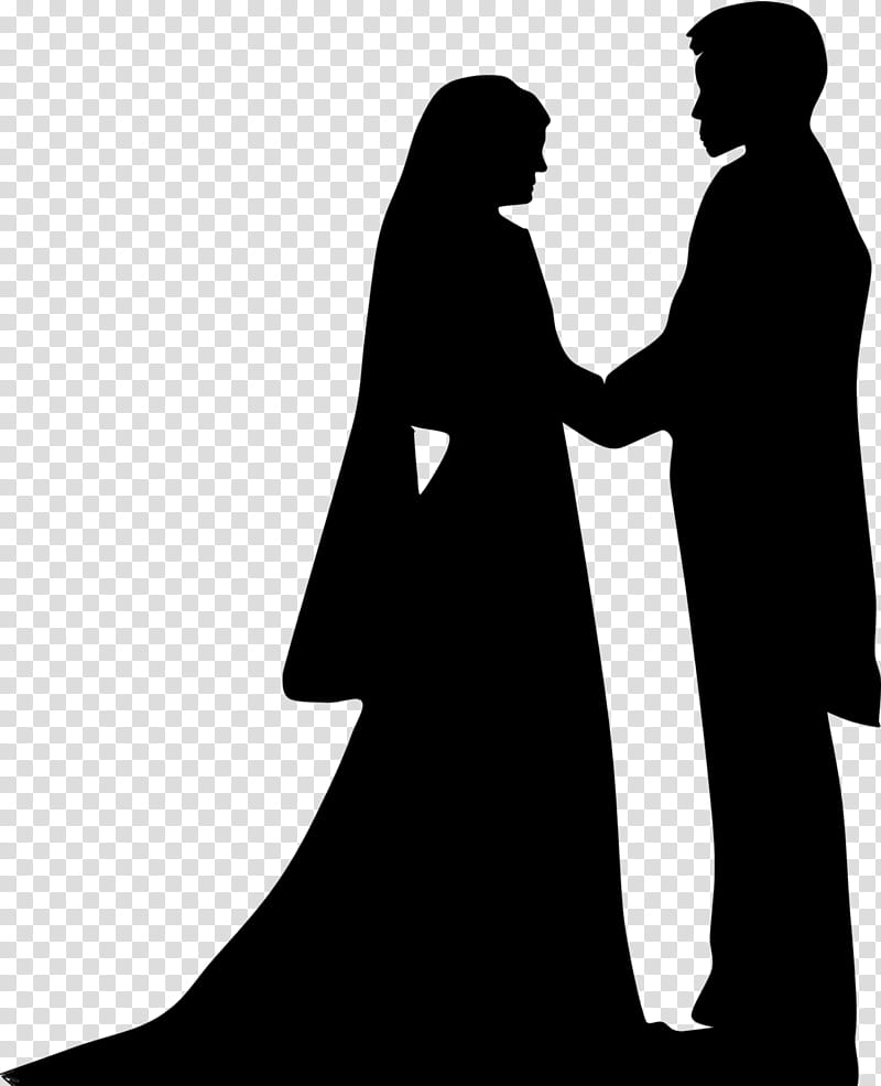 Bride And Groom, Bridegroom, Marriage, Silhouette, Wedding, Drawing, Wedding Invitation, Wedding Dress transparent background PNG clipart