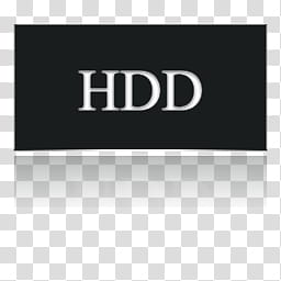 black TEXT ICO set v, HDD text illustration transparent background PNG clipart