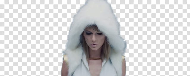 Taylor Swift Bad Blood, woman wearing white sleeveless jacket transparent background PNG clipart