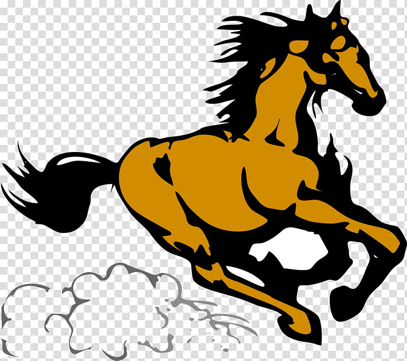 Dog Silhouette, Mustang, American Quarter Horse, Stallion, Canter And Gallop, Internet Forum, Yellow, Mane transparent background PNG clipart