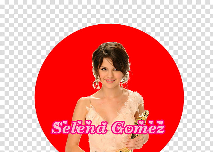 Cute Selena Gomez Logo transparent background PNG clipart
