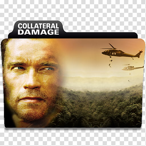 Epic  Movie Folder Icon Vol , Collateral Damage transparent background PNG clipart