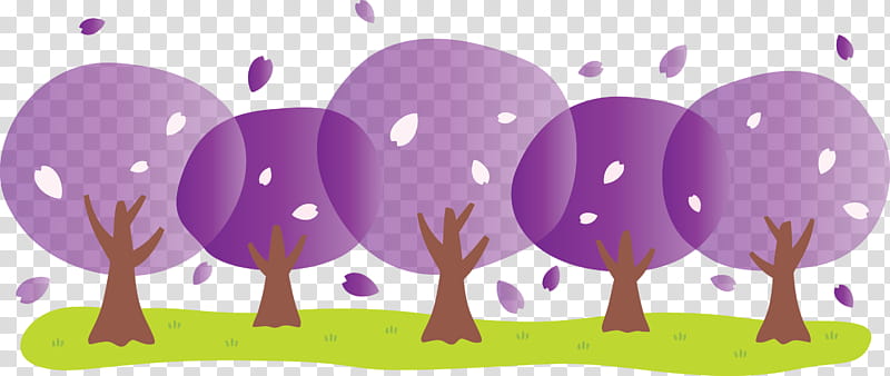 abstract spring trees abstract spring, Purple, Violet, Cartoon, Lavender, Balloon, Lilac, Magenta transparent background PNG clipart