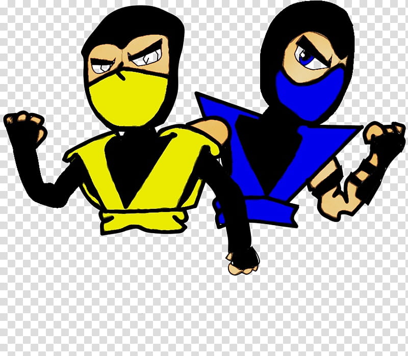 Mortal Kombat X Scorpion Sub-Zero Noob Saibot Character, Watercolor, Paint, Wet Ink, Subzero, Kitana, Cartoon, Ermac transparent background PNG clipart