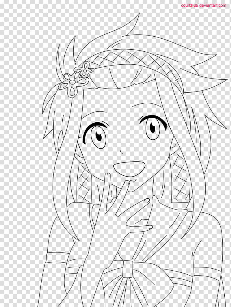 FT Levy Line Art, Fairy Tail character painting transparent background PNG clipart