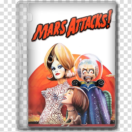 the BIG Movie Icon Collection M, Mars Attacks transparent background PNG clipart