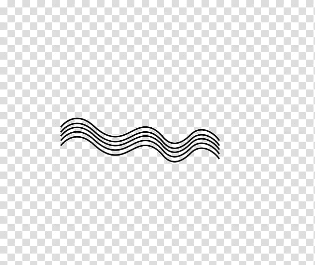memphis  made, four wave lines illustration transparent background PNG clipart