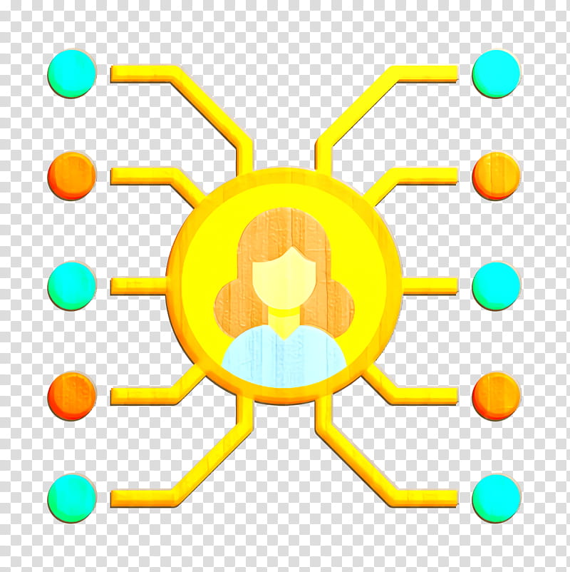 Skill icon Management icon, Green, Symmetry, Yellow, Circle, Line, Space, Logo transparent background PNG clipart