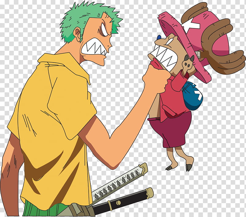 Zoro and Chopper O P transparent background PNG clipart
