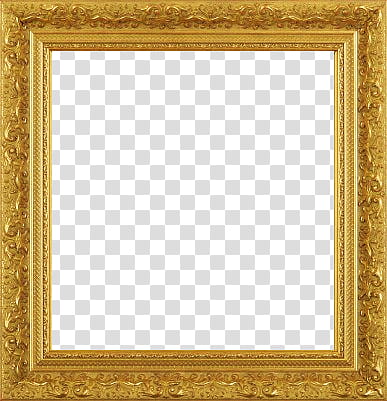 Free: Round gold-colored frame, frame Ornament , Golden Round