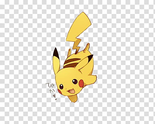 pikachu bymika, Pikachu illustration transparent background PNG clipart