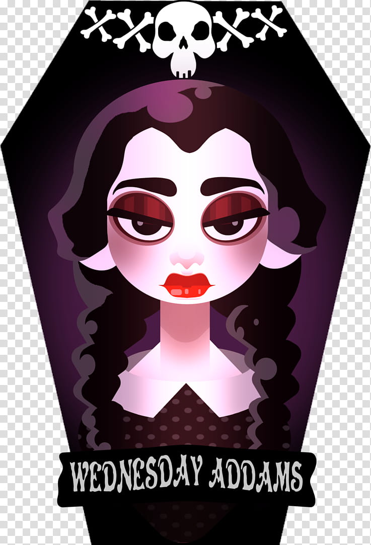 Gothicon: Wednesday Addams transparent background PNG clipart