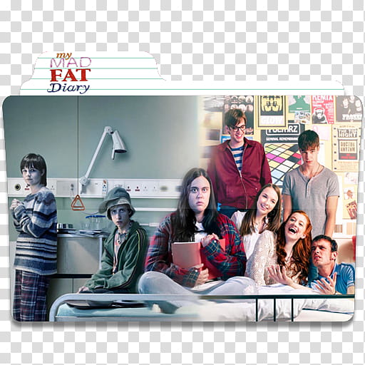 My Mad Fat Diary Icon Folder , My Mad Fat Diary transparent background PNG clipart