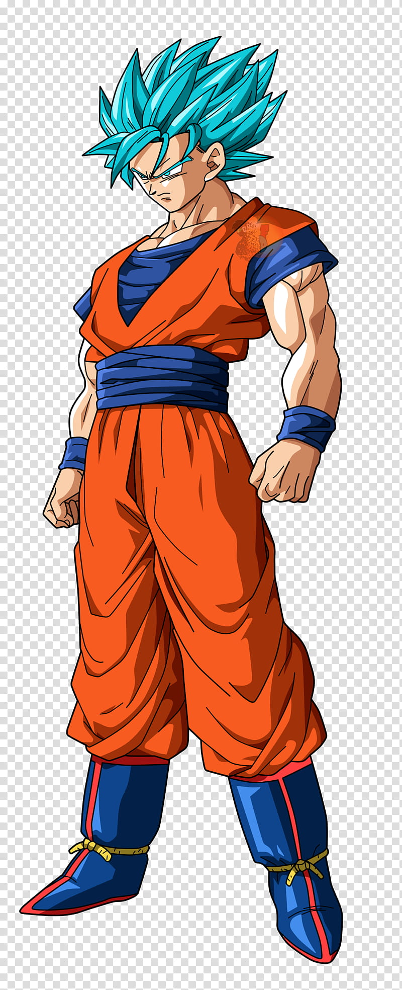 Goku SSJ Blue, super Saiyan blue Goku transparent background PNG clipart