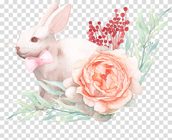 Easter Bunny, Watercolor Painting, Easter
, Drawing, Rabbit, Watercolour Flowers, Hare, Rabbit Rabbit Rabbit transparent background PNG clipart