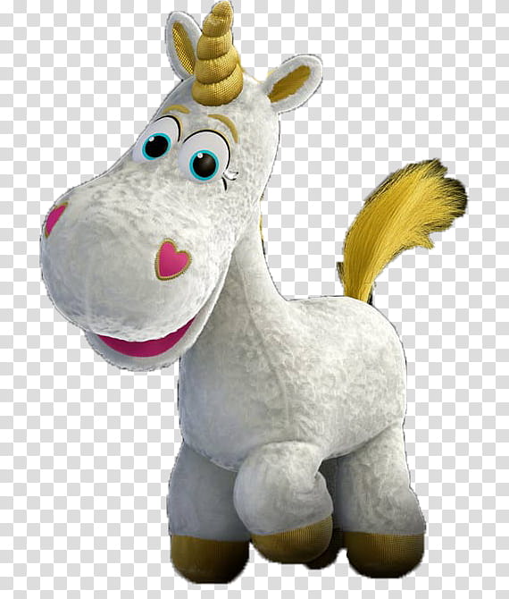 TOYSTORY, white unicorn plush toy art transparent background PNG clipart