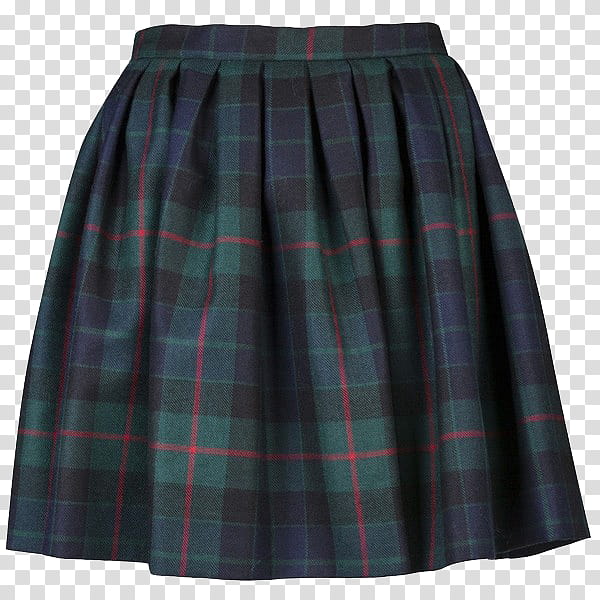 AESTHETIC, black, green, and red plaid pleated skirt transparent background PNG clipart