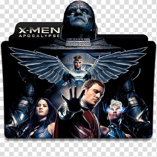 X Men Apocalypse  Folder Icon Pack, X Men Apocalypse v transparent background PNG clipart