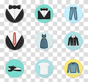 turquoise logo, Watercolor, Paint, Wet Ink transparent background PNG clipart thumbnail