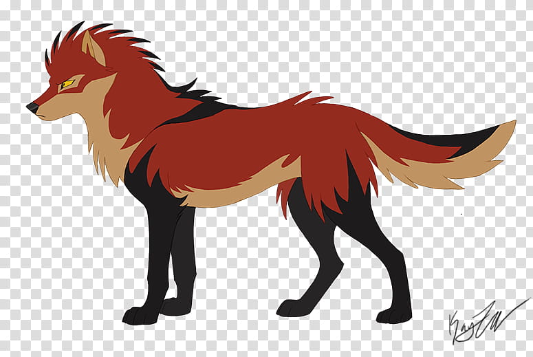 Bloodspill Concept, brown and black fox transparent background PNG clipart