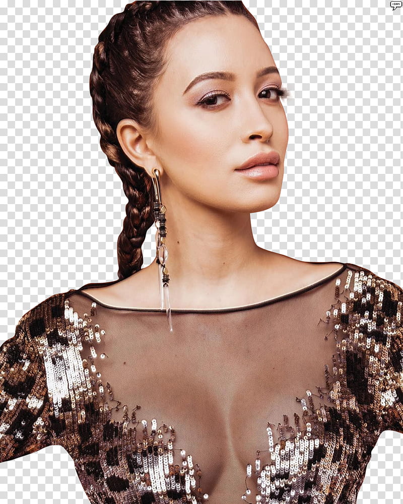 Christian Serratos O,,SAM () transparent background PNG clipart