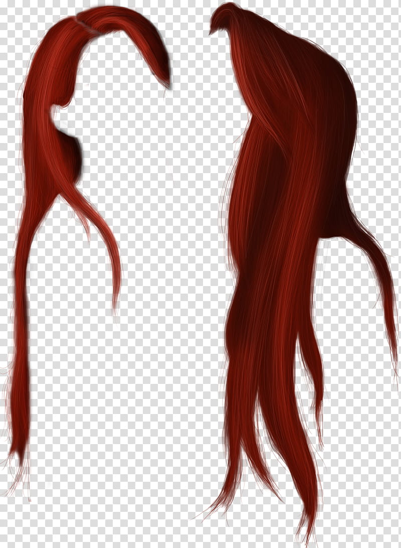 Hair , red hair transparent background PNG clipart