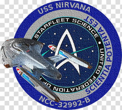 USS Nirvana Mission Patch transparent background PNG clipart