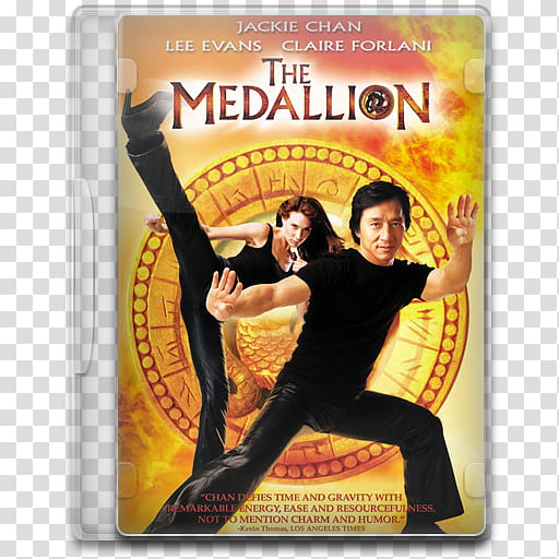 Movie Icon , The Medallion, The Medallion movie case cover transparent background PNG clipart