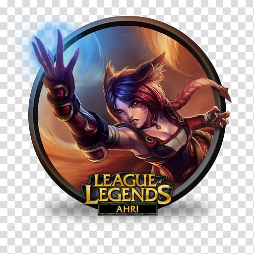 LoL icons, League of Legends Ahri transparent background PNG clipart