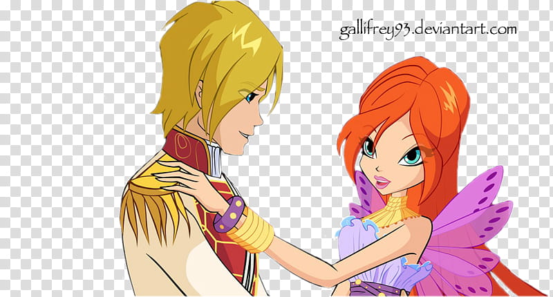 The Winx Club Bloom and Sky transparent background PNG clipart