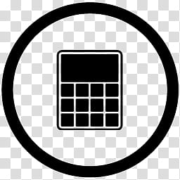 METRO icons, CALCULATOR A transparent background PNG clipart