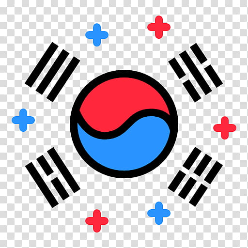 Flag, South Korea, North Korea, Flag Of South Korea, Bitcoin, Government Of South Korea, Blockchain, Taegeuk transparent background PNG clipart