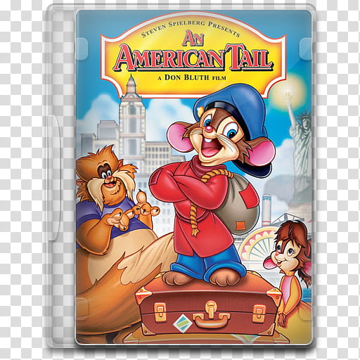 Movie Icon , An American Tail, An American Tail DVD case transparent background PNG clipart