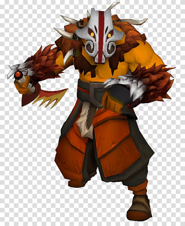 Orange, Dota 2, Cartoon, Juggernaut, Orange Sa, Armour, Weapon, Action Figure transparent background PNG clipart