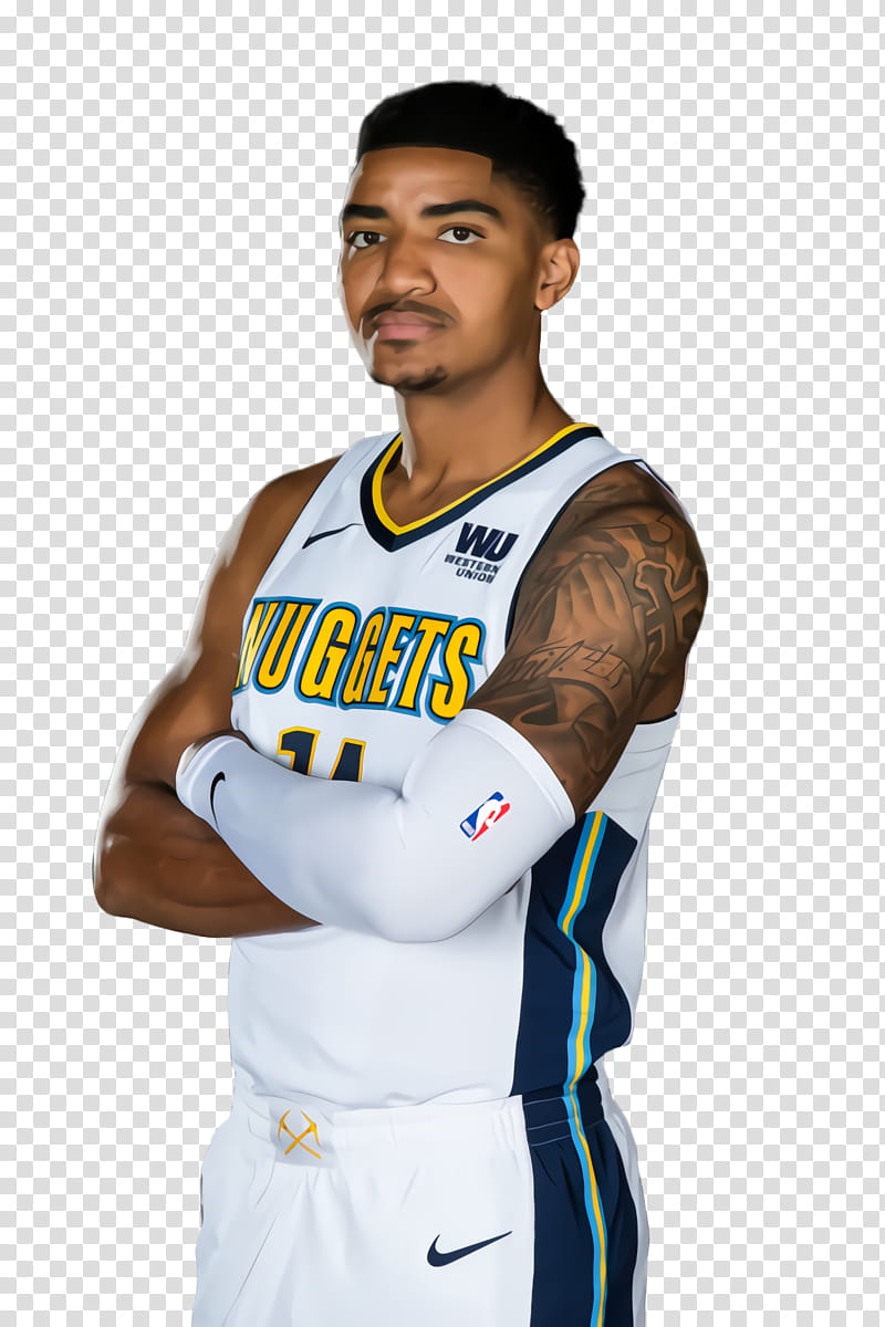 Gary Harris basketball player, Denver Nuggets, Cheerleading Uniforms, Nba, Sports, Jersey, Team Sport, Tom Izzo transparent background PNG clipart