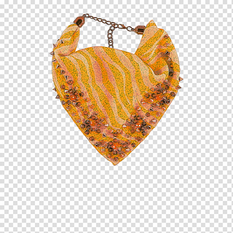 Orange, Jewellery, Clothing, Yellow, Scarf, Stole, Neck transparent background PNG clipart