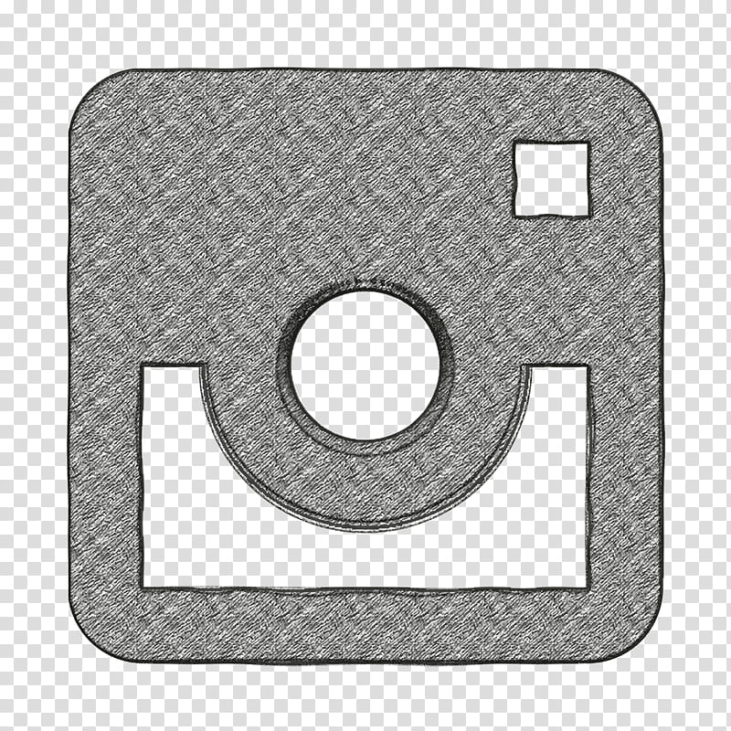 Instagram Icon Number Angle Grey Meter Circle Symbol Square