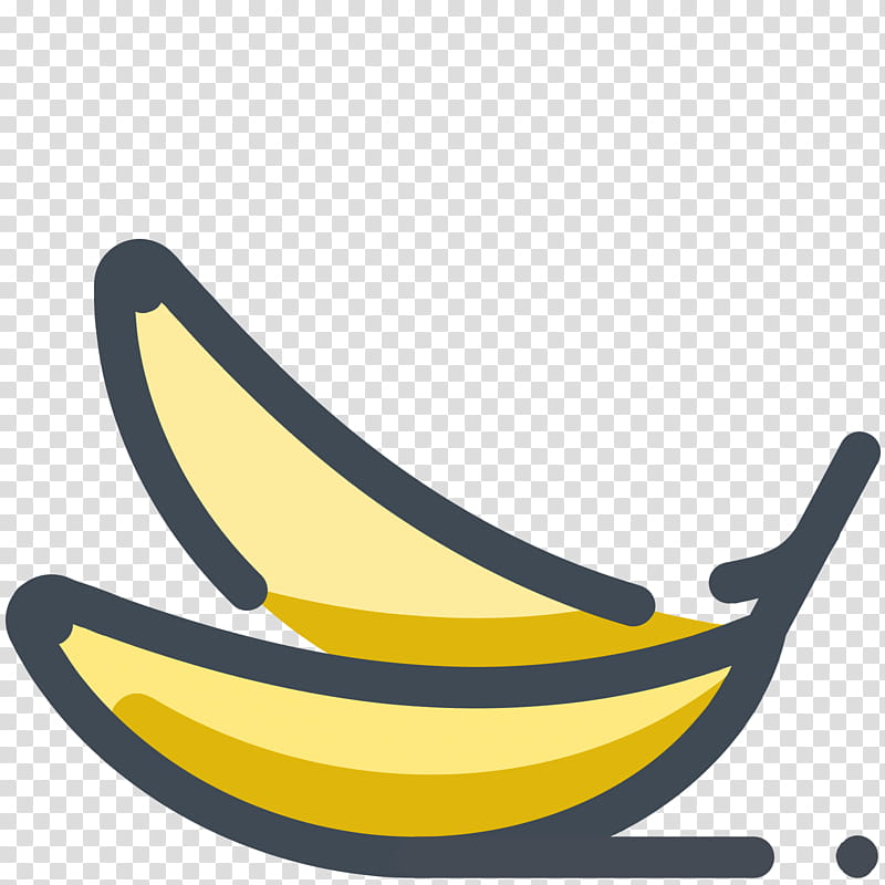 Banana, Pdf, Yellow, Food, Line, Plant, Banana Family, Fruit transparent background PNG clipart
